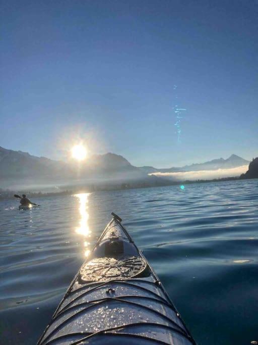 Chalet Mignon - Your Vacation Oasis At Lake Brienz Bönigen Kültér fotó