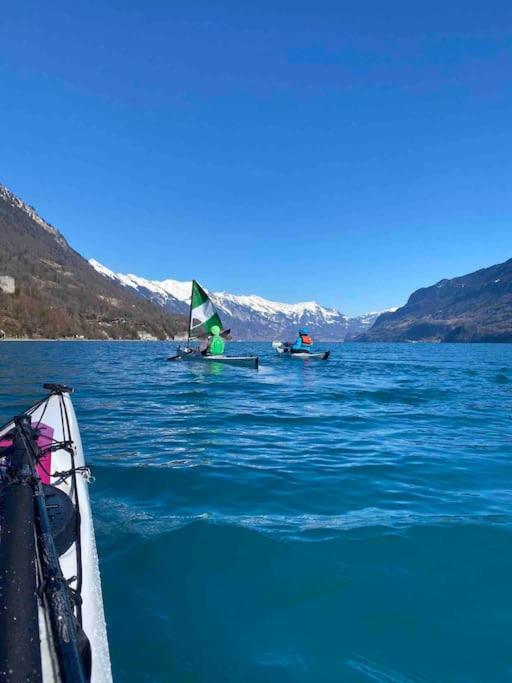 Chalet Mignon - Your Vacation Oasis At Lake Brienz Bönigen Kültér fotó