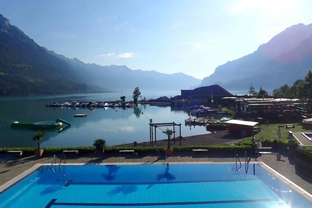 Chalet Mignon - Your Vacation Oasis At Lake Brienz Bönigen Kültér fotó