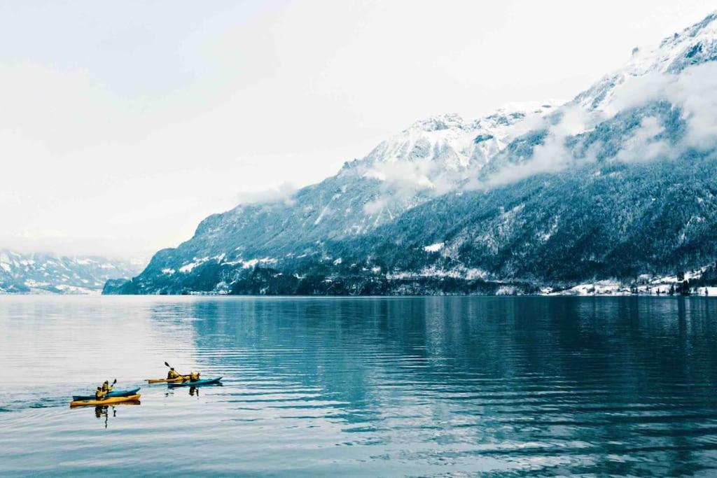 Chalet Mignon - Your Vacation Oasis At Lake Brienz Bönigen Kültér fotó
